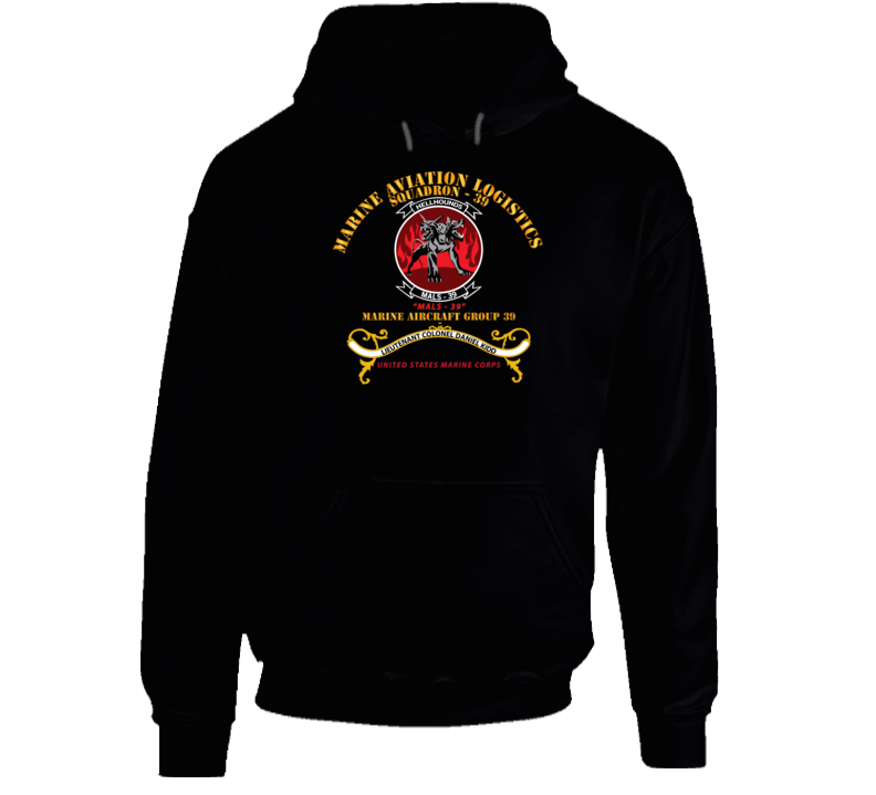 Usmc - Marine Aviation Logistics Squadron 39 - Mals 39 - Kidd Hoodie