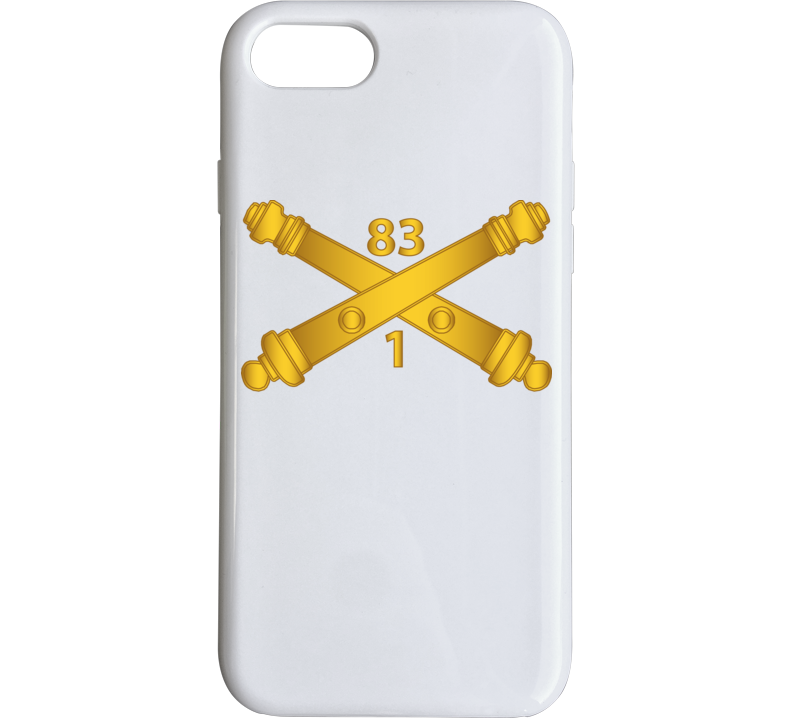 Army -  1st Battalion - 83rd Field Artillery Regt - Artillery Br Wo Txt Phone Case