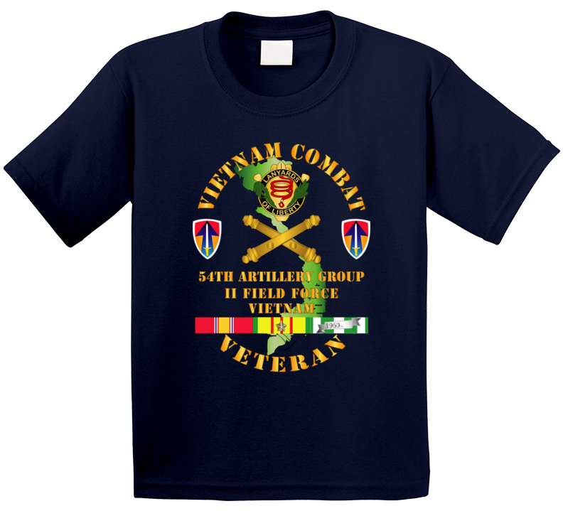 Army - Vietnam Combat Veteran - 54th Ag W Ii Field Force Kids T Shirt