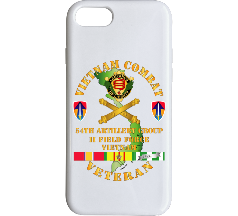 Army - Vietnam Combat Veteran - 54th Ag W Ii Field Force Phone Case
