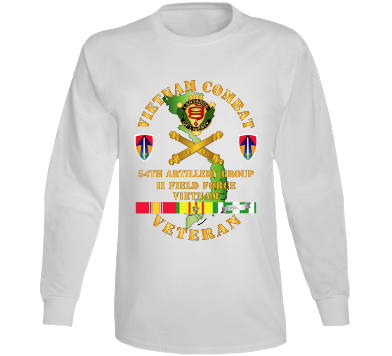 Army - Vietnam Combat Veteran - 54th Ag W Ii Field Force Long Sleeve