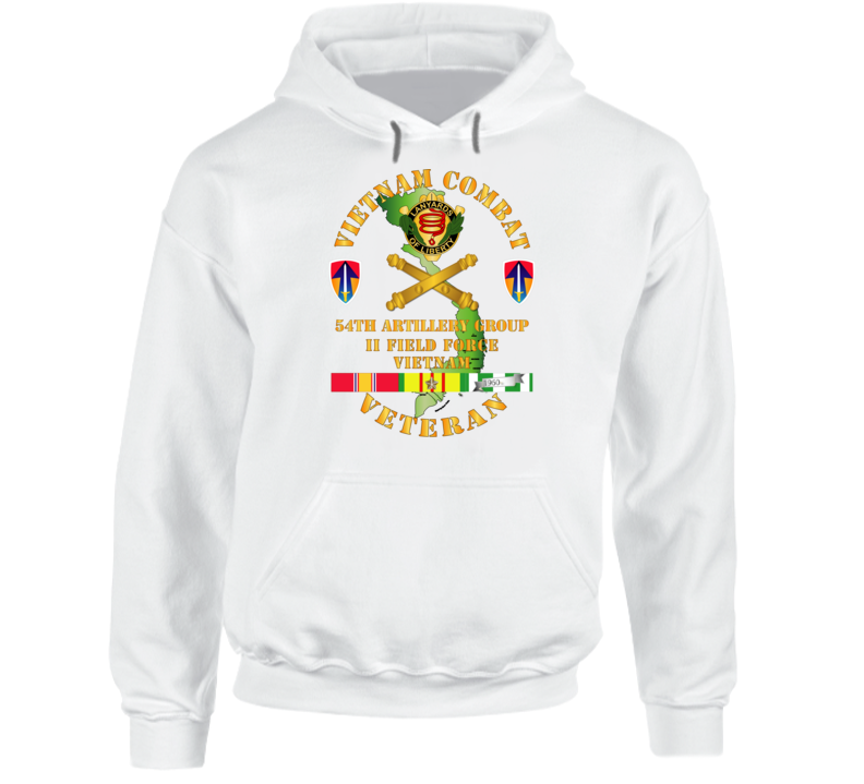 Army - Vietnam Combat Veteran - 54th Ag W Ii Field Force Hoodie