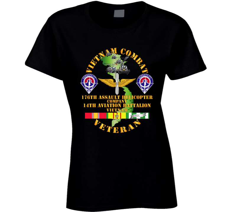 Army - Vietnam Combat Veteran - 176th Ahc W 14th Avn Bn Ladies
