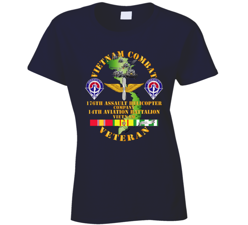 Army - Vietnam Combat Veteran - 176th Ahc W 14th Avn Bn Ladies