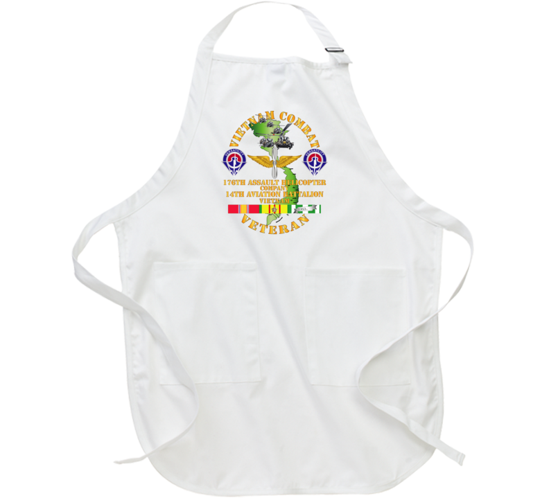 Army - Vietnam Combat Veteran - 176th Ahc W 14th Avn Bn Apron
