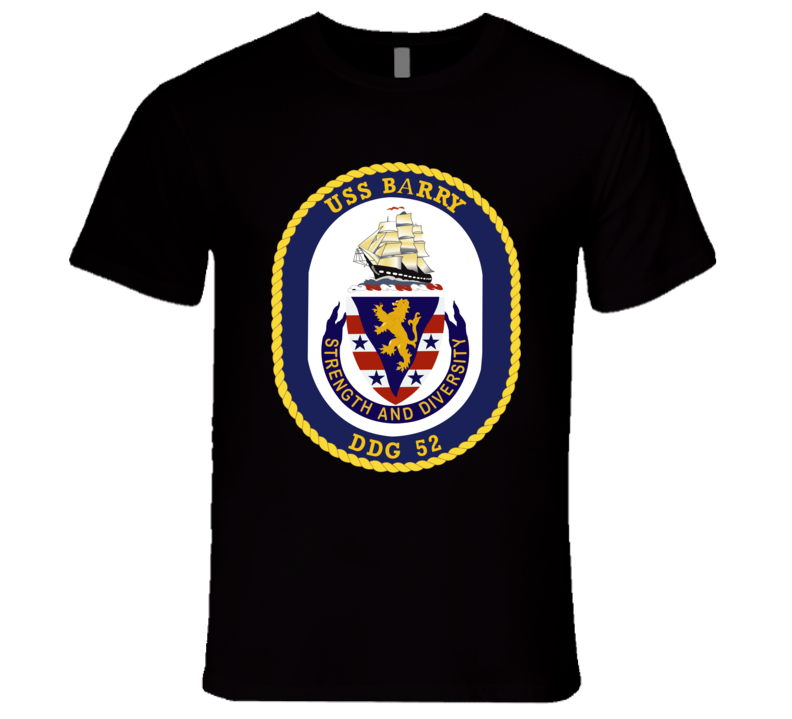 Navy - USS Barry (DDG-52) wo txt T Shirt