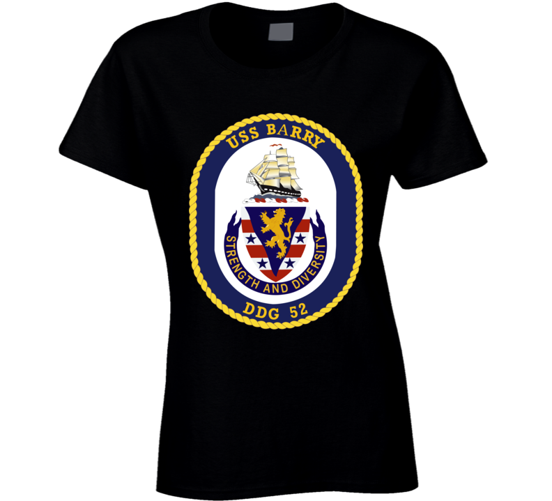 Navy - USS Barry (DDG-52) wo txt T Shirt