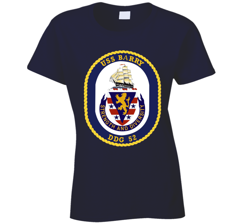 Navy - USS Barry (DDG-52) wo txt T Shirt