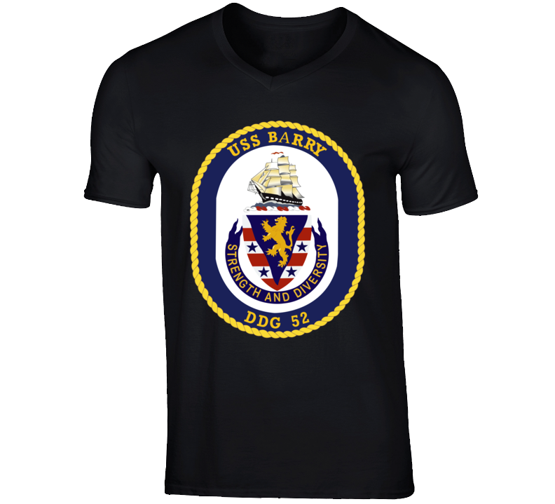 Navy - USS Barry (DDG-52) wo txt T Shirt