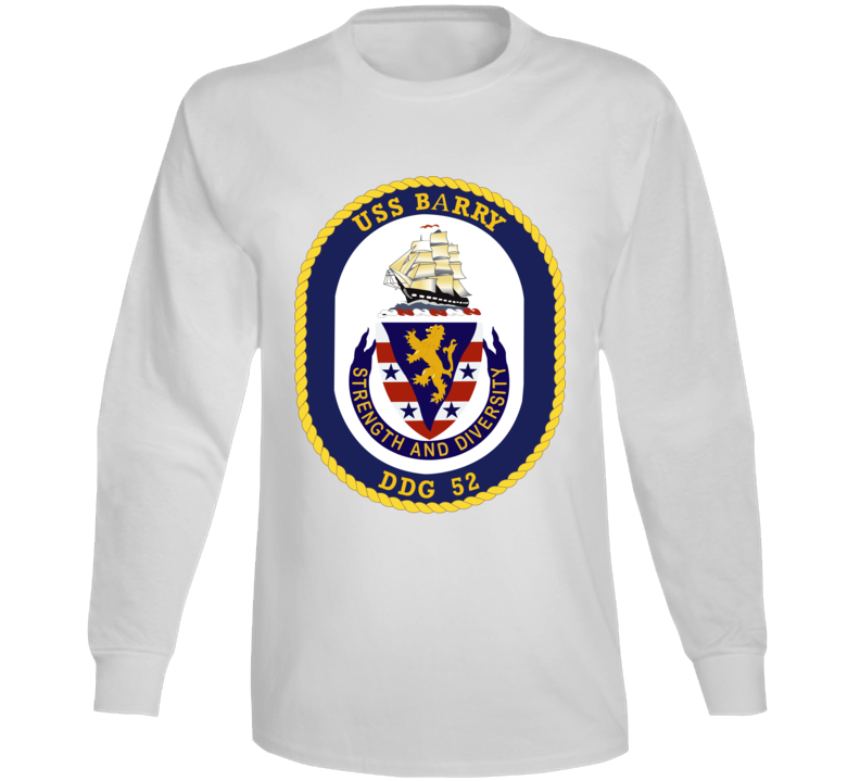 Navy - USS Barry (DDG-52) wo txt Long Sleeve