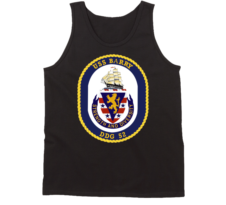 Navy - USS Barry (DDG-52) wo txt Tanktop