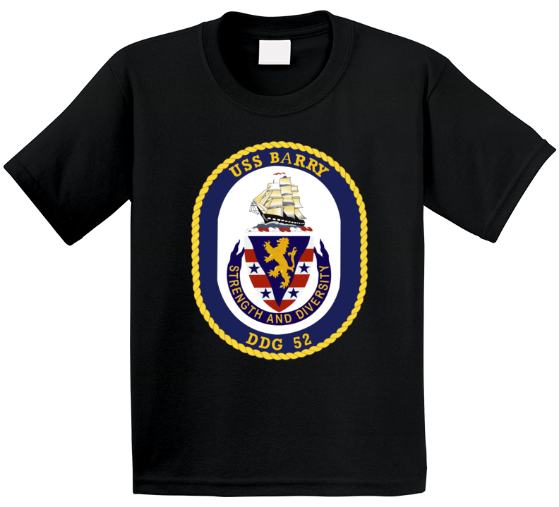 Navy - USS Barry (DDG-52) wo txt T Shirt