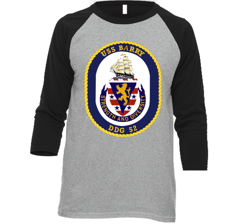 Navy - USS Barry (DDG-52) wo txt T Shirt