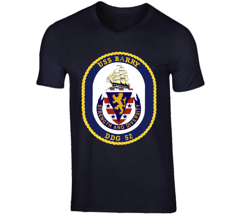 Navy - USS Barry (DDG-52) wo txt T Shirt