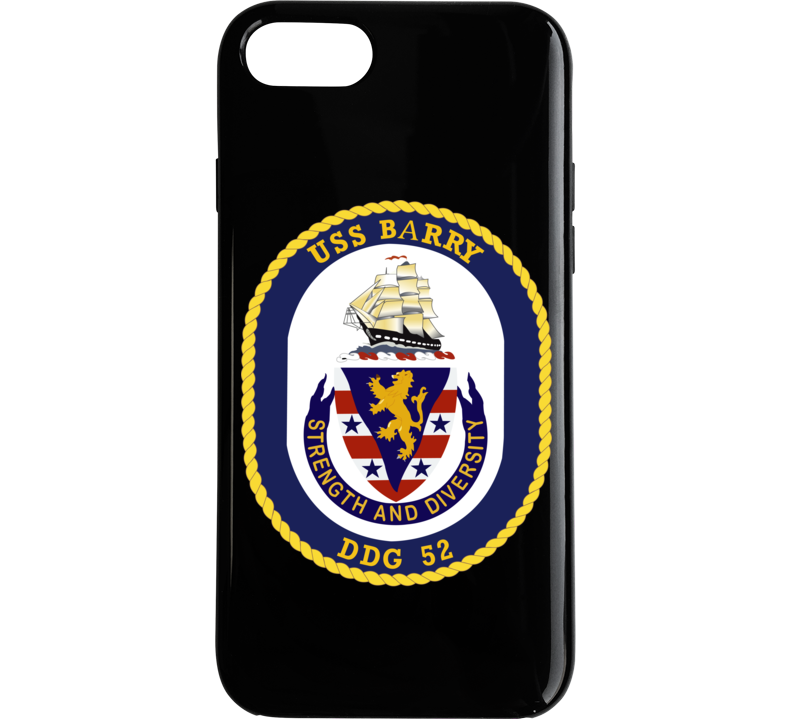 Navy - USS Barry (DDG-52) wo txt Phone Case