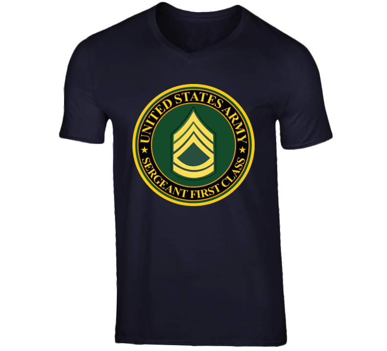 Army - Us Army - Sergeant First Class V-neck