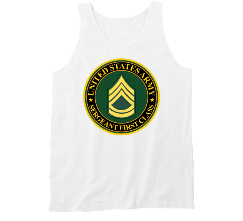 Army - Us Army - Sergeant First Class Tanktop