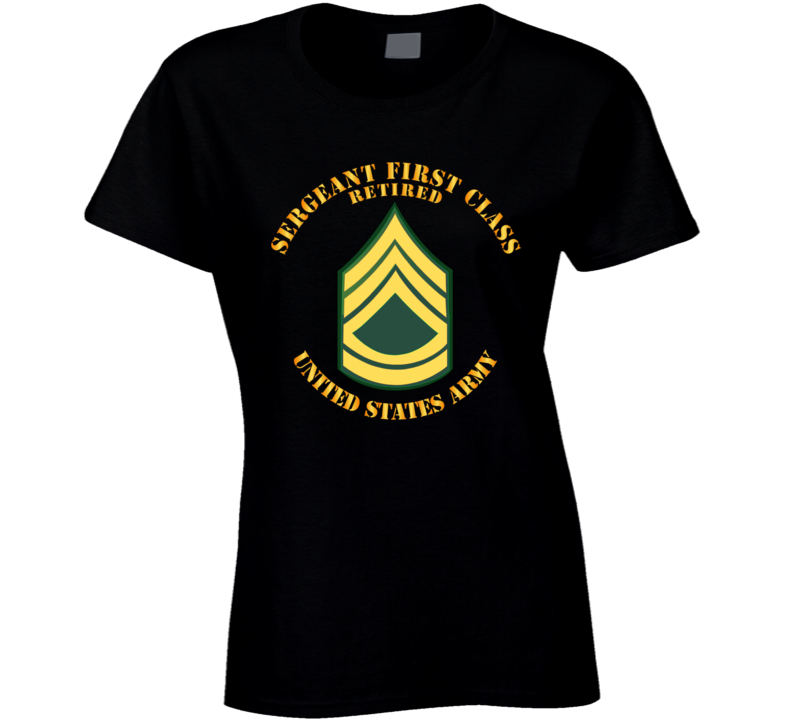 Army - Sergeant First Class - Retired Ladies