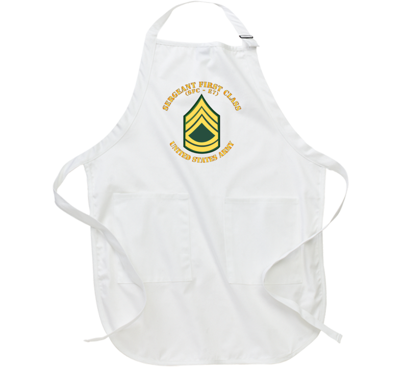 Army - Sergeant First Class - Sfc E7 Apron
