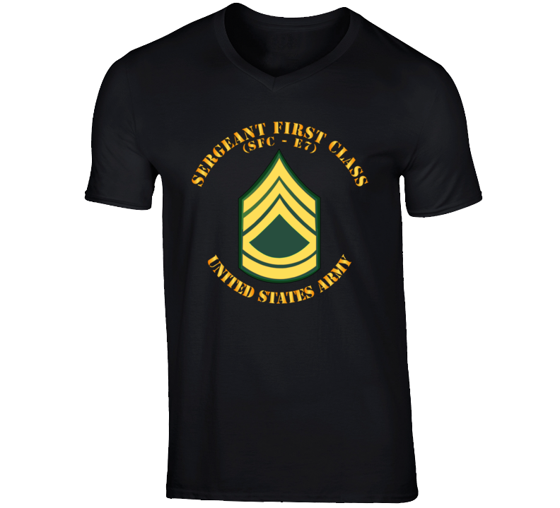 Army - Sergeant First Class - Sfc E7 V-neck