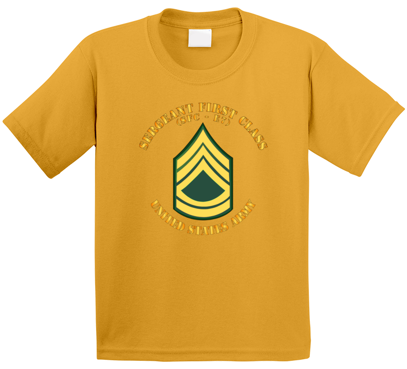 Army - Sergeant First Class - Sfc E7 Kids