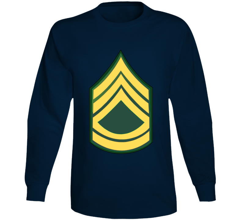 Army - Sfc Wo Txt Long Sleeve