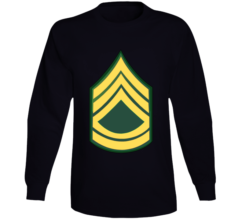 Army - Sfc Wo Txt Long Sleeve