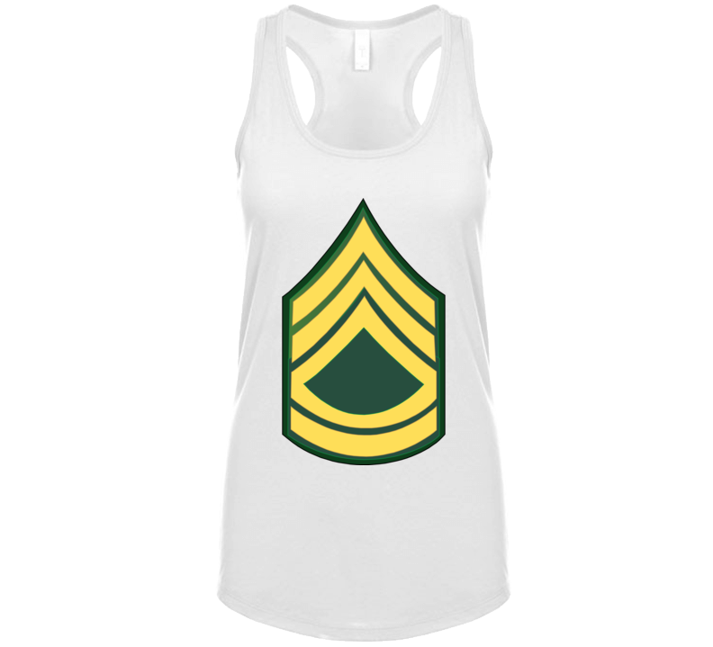 Army - Sfc Wo Txt Ladies Tanktop