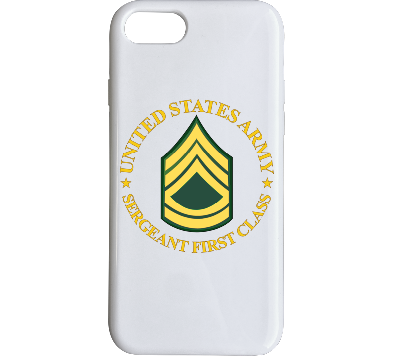 Army - Us Army - Sergeant First Class Wo Bkgrd Phone Case