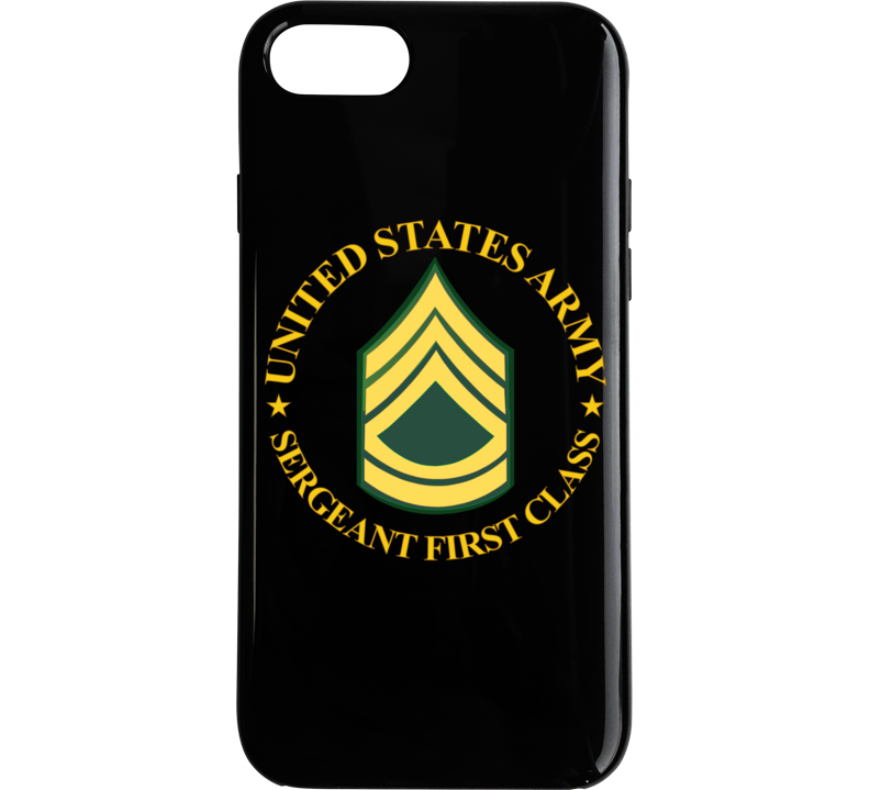 Army - Us Army - Sergeant First Class Wo Bkgrd Phone Case