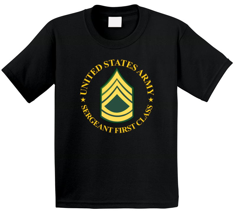 Army - Us Army - Sergeant First Class Wo Bkgrd Kids