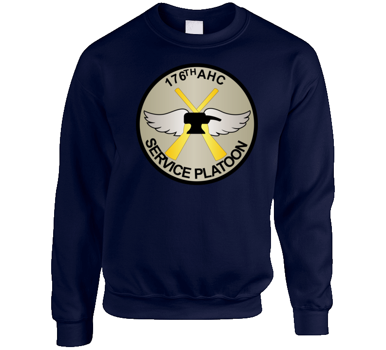 Army - 176th Ahc Service Platoon Wo Txt Crewneck Sweatshirt