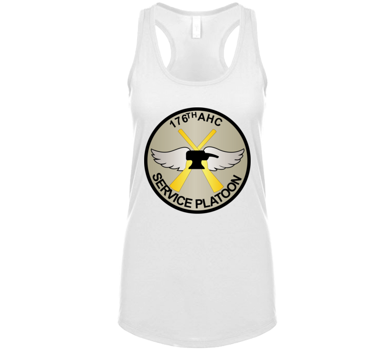 Army - 176th Ahc Service Platoon Wo Txt Ladies Tanktop