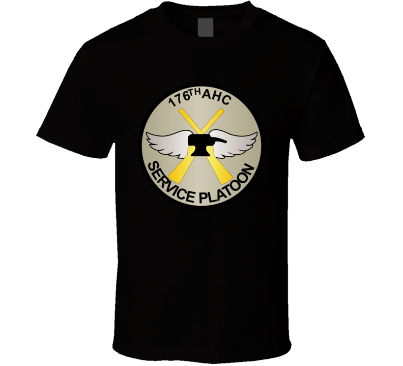 Army - 176th Ahc Service Platoon Wo Txt T Shirt