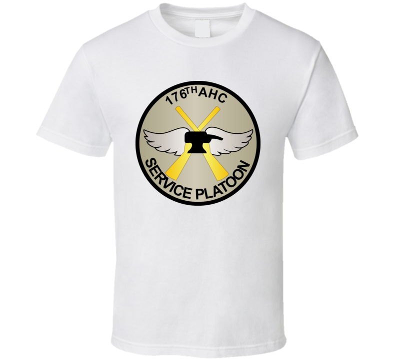 Army - 176th Ahc Service Platoon Wo Txt T Shirt