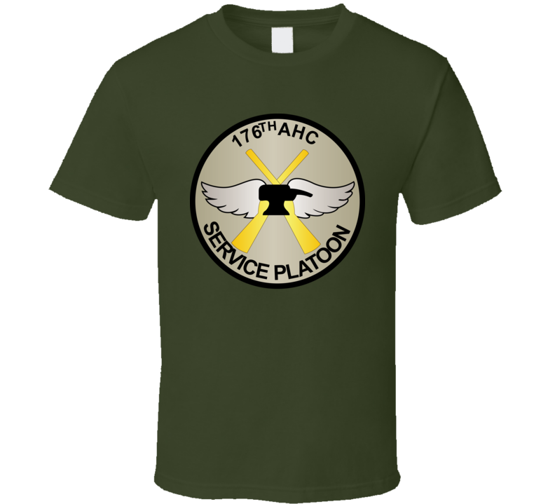 Army - 176th Ahc Service Platoon Wo Txt T Shirt