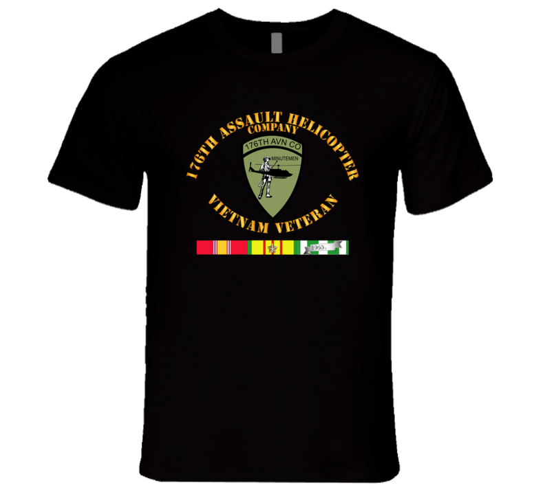Army - 176th Assault Helicopter Co - Vietnam Vet - Svc Premium T Shirt