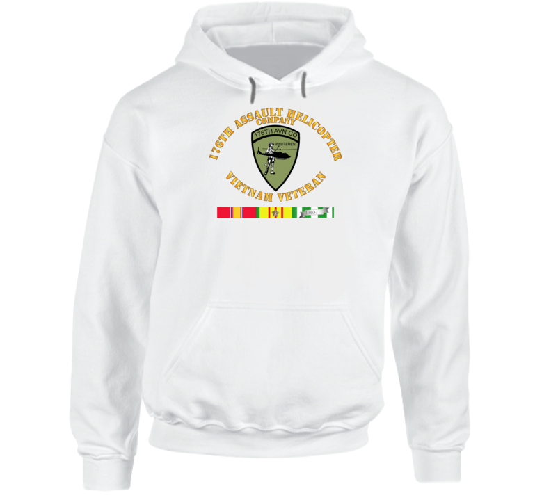 Army - 176th Assault Helicopter Co - Vietnam Vet - Svc Hoodie