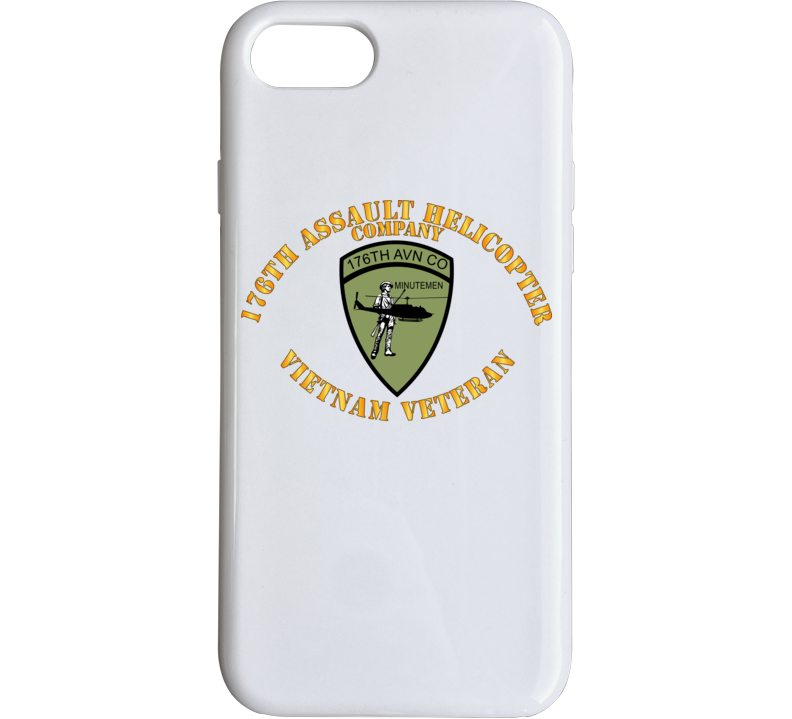 Army - 176th Assault Helicopter Co - Vietnam Vet Phone Case