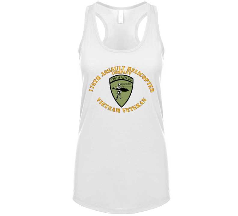 Army - 176th Assault Helicopter Co - Vietnam Vet Ladies Tanktop