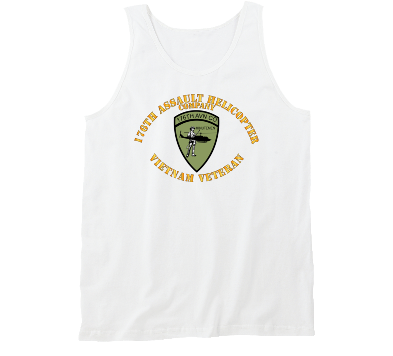 Army - 176th Assault Helicopter Co - Vietnam Vet Tanktop