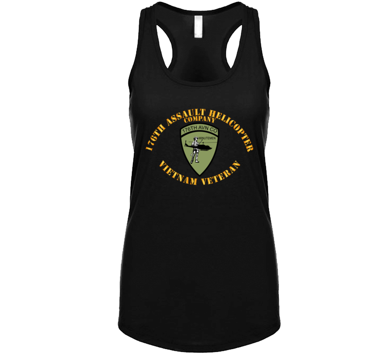 Army - 176th Assault Helicopter Co - Vietnam Vet Ladies Tanktop