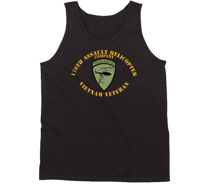 Army - 176th Assault Helicopter Co - Vietnam Vet Tanktop