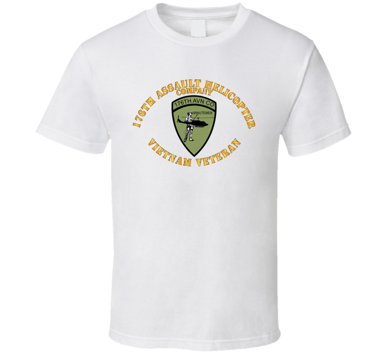 Army - 176th Assault Helicopter Co - Vietnam Vet T Shirt