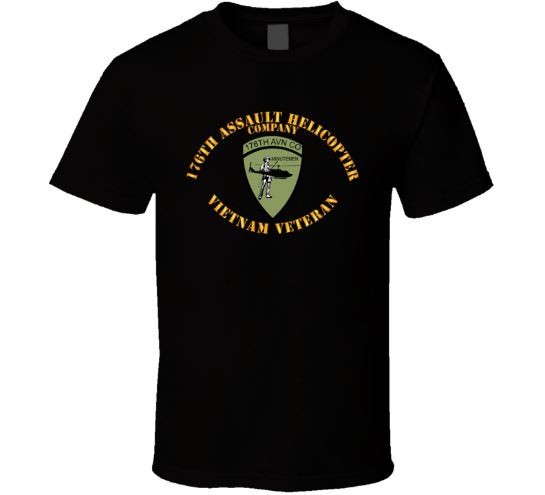 Army - 176th Assault Helicopter Co - Vietnam Vet T Shirt