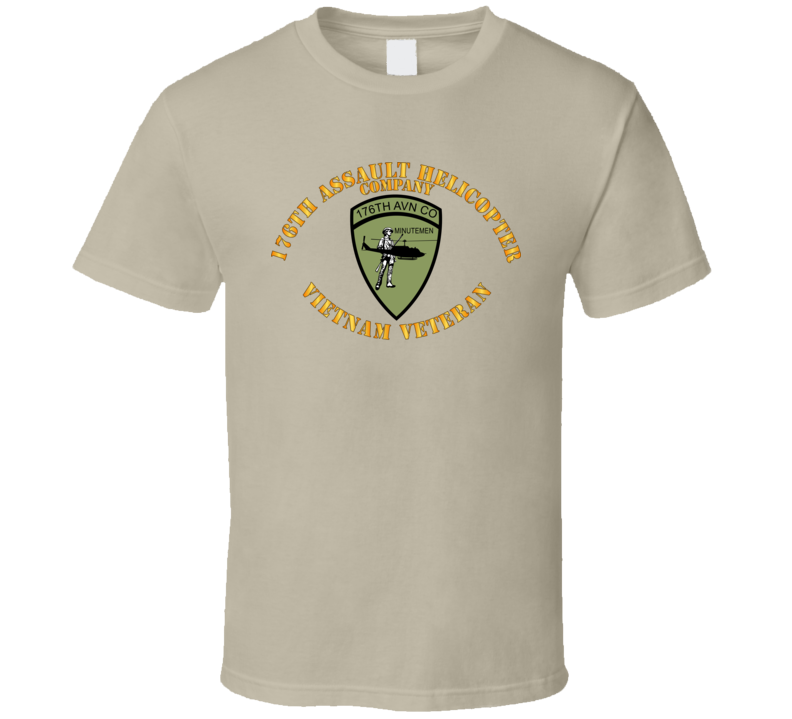 Army - 176th Assault Helicopter Co - Vietnam Vet T Shirt