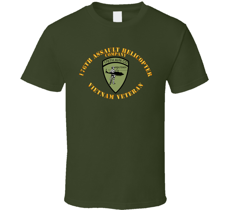 Army - 176th Assault Helicopter Co - Vietnam Vet T Shirt