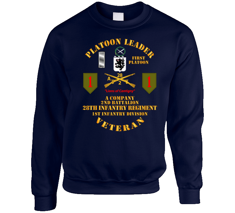 Army - Special  - 1st Plt - A Co - 2nd Bn - 3rd Bde - 1st Id - 28th Infantry Crewneck Sweatshirt