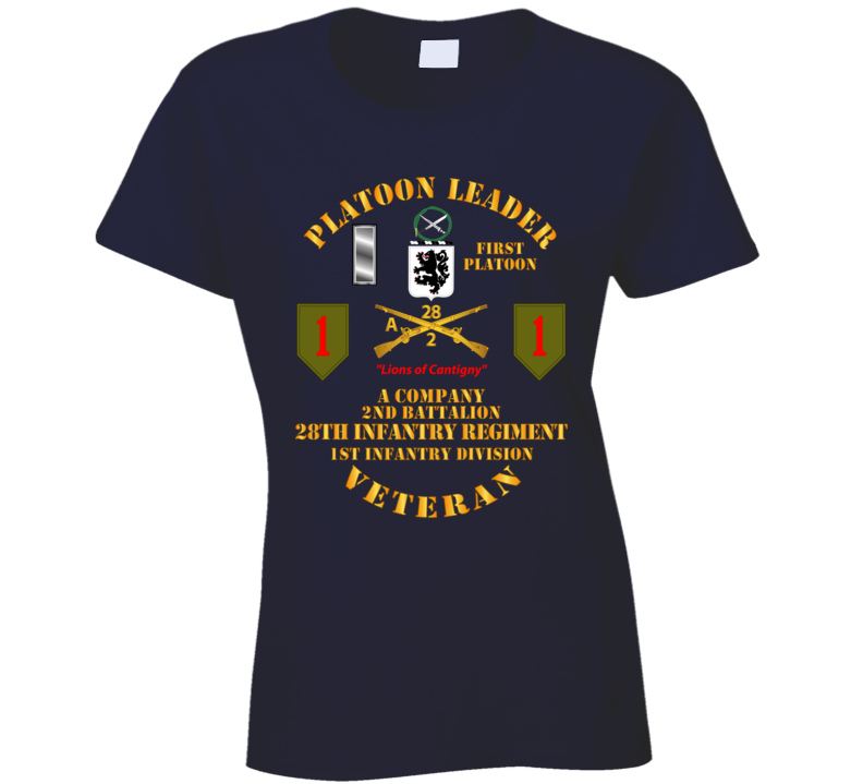 Army - Special  - 1st Plt - A Co - 2nd Bn - 3rd Bde - 1st Id - 28th Infantry Ladies T Shirt
