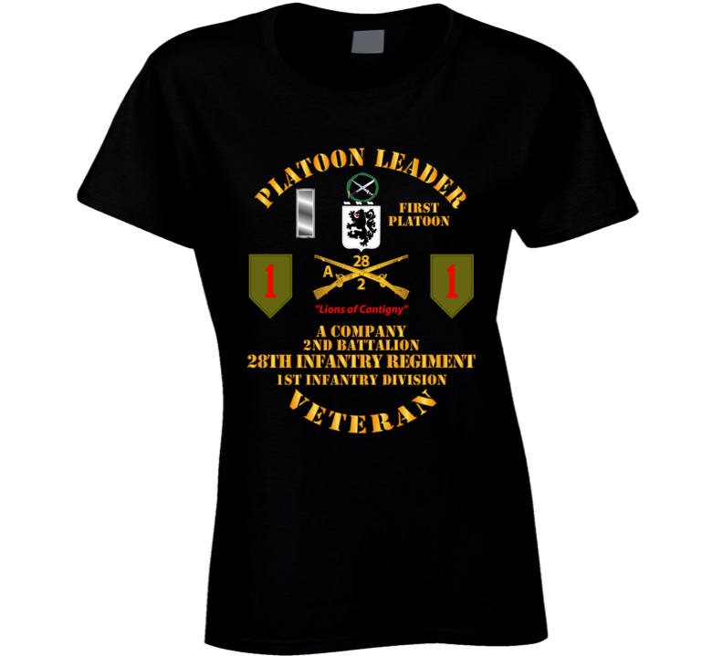 Army - Special  - 1st Plt - A Co - 2nd Bn - 3rd Bde - 1st Id - 28th Infantry Ladies T Shirt